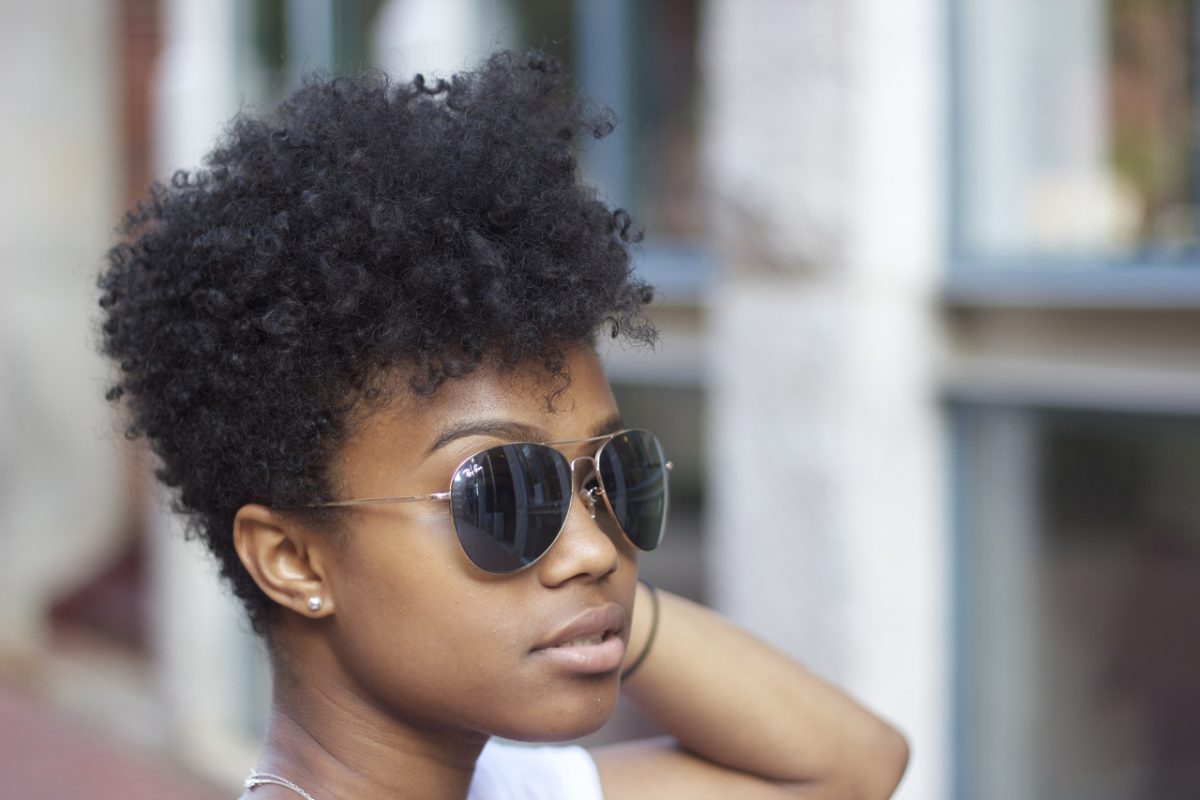 23 Splendid Black Women Rocking Tapered Shaved Edges And Short